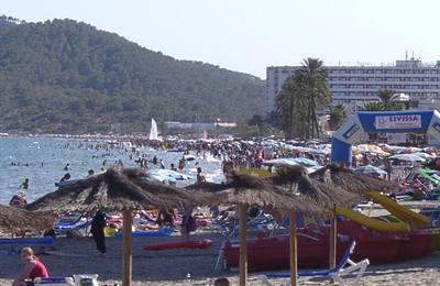  Ibiza strand foto