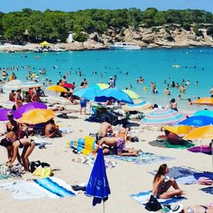 Cala Bassa strand - Ibiza Spanien